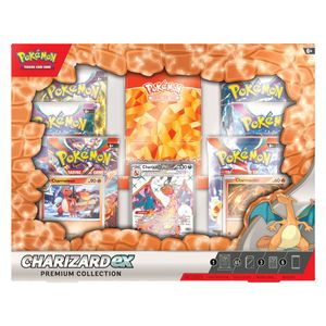 Pokémon Scarlet & Violet - Charizard ex Premium Collection« englische Sprachausgabe