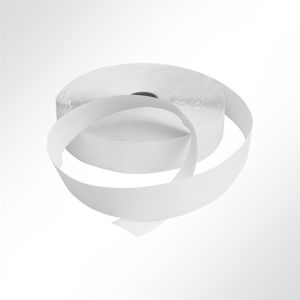 Lysel® Klettband Hakenband selbstklebend Hotmelt Universalkleber weiß Breite 25mm VE 11 Meter