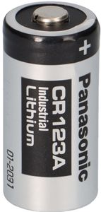Panasonic Fotobatterie CR123A Lithium 3V 1400mAH Industrial