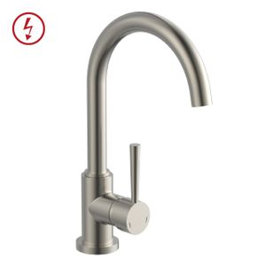 SCHÜTTE Küchenarmatur CORNWALL Niederdruckarmatur in Edelstahloptik