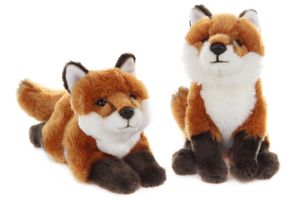 Uni-Toys - Rotfuchs, sitzend - 21 cm (Höhe) - Plüsch-Fuchs - Plüschtier, Kuscheltier