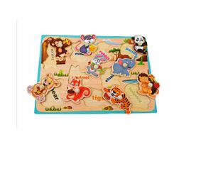 Holzpuzzle Zootiere XD-285