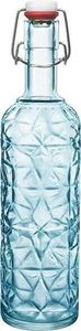BORMIOLI ROCCO »Oriente« Flasche, Inhalt: 1,00 Liter, Höhe: 350 mm, blau