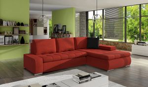 Mirjan24 Ecksofa Orkan Mini, Polsterecke, Schlaffunktion und Bettkasten, Eckcouch vom Hersteller, L-Form Sofa (Uttario Velvet 2964 + Uttario Velvet 2980) Mirjan24 Ecksofa Orkan Mini, Polsterecke, Schlaffunktion und Bettkasten, Eckcouch vom Hersteller, L-Form Sofa (Uttario Velvet 2964 + Uttario Velvet 2980)