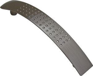 Edelstahlfarbender Möbelgriff Lochabstand 96mm Schubladengriff Schrankgriff