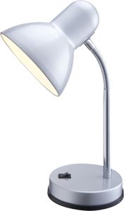 Globo BASIC stolová lampa chróm strieborná metalíza, 1xE27