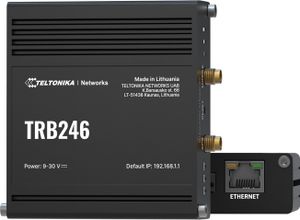 Teltonika Przemysłowy router, brama IoT LTE TRB246 Cat 4, 1x RJ45 100Mb/s, IP30