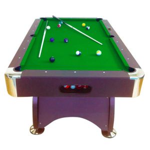 Billardtisch Pool Billard Tisch grün mit Zubehör robust 145 kg 7 ft