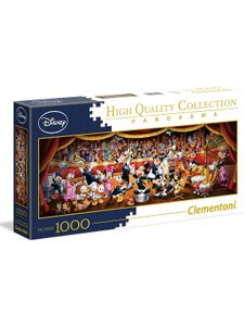 Clementoni Spiele & Puzzle Puzzle 1.000 Teile Disney Panaroma Collection - Disney Orchester Puzzle Puzzle Erwachsenen 0 spielzeugknaller