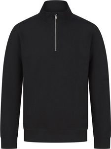Henbury - Mikina s krátkym zipsom pre mužov/dámy uni RW8779 (M) (Black)