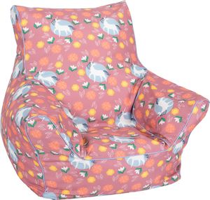 Kindersitzsack - "Einhorn pink"
