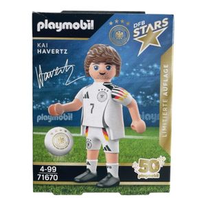 PLAYMOBIL DFB Stars Spielerfiguren zur Auswahl - Limitierte Auflage zur EM 2024 (71670 - Kai Havertz)