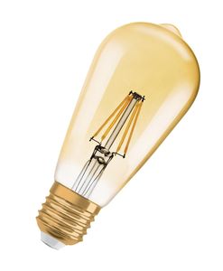 Osram LED Leuchtmittel Vintage 1906 Edison E27 6,5W warmweiß