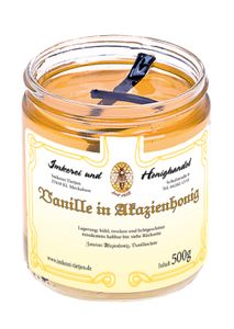 Vanille in Akazienhonig 500g | mit Bourbon Vanille aus Madagaskar