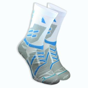 Športové ponožky Dámske pánske bežecké ponožky Ponožky Trekking Moraj 1200 Funkčné ponožky - CSS1200- 002 - White - 43-45