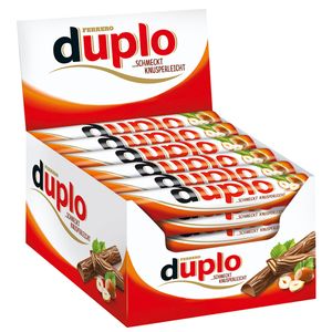 Ferrero Duplo Classic Einzelriegel 40er Big-Pack (40 x 18g Riegel)