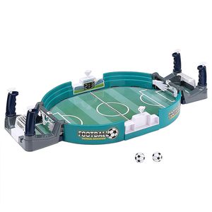 Tragbares Mini-Tischfußballspiel, Familientischspiel, für alle Altersgruppen, endloser Spaß, 6 Fußbälle, 42 x 21 cm – Tableball