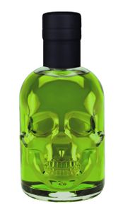 Absinth Skull Totenkopf grün 0,5L Testurteil SEHR GUT(1,4) Maximal erlaubter Thujongehalt 35mg/L 55%Vol