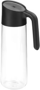 WMF Nuro Wasserkaraffe 1,0l, mit Griff, Höhe 29,7 cm, Glas-Karaffe, CloseUp-Verschluss, schwarz