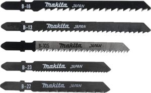 Makita Stichsägeblätter Set 5tlg HCS HSS Holz Metall Stahl Kunststoff