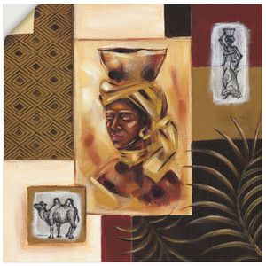 ARTland Wandbild, selbstklebend Aus Afrika II Größe: 70x70 cm