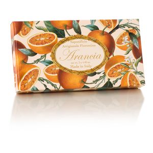 Saponificio Artigianale Fiorentino Orange Seifen in der Box 3x 125 g