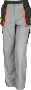 Result WORK-GUARD Pánské kalhoty Work-Guard Lite R318X Multi-coloured Grey/Black/Orange M