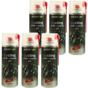 MoTip Fahrrad Kettenreinigungsgel Spray 6x 400 ml.