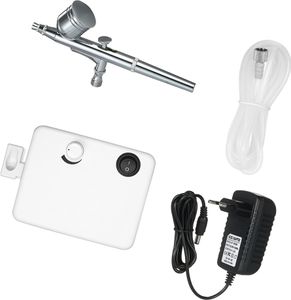 Mini Airbrush Kompressor Set – Mehrzweck Airbrush für Kunst, Tattoo, Nagel, Modellbau
