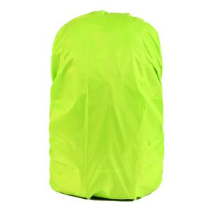 Rucksack Regenschutz wasserdichte Regenhülle Schulranzen mit Verstellschnalle (Leuchtendes Grün)