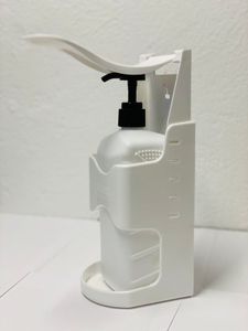 Desinfektionsmittel- oder Seifenspender mit Armhebel 1L Nachfüllbar für Desinfektionsmittel, aus Kunststoff