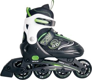 Muuwmi nastavitelné dětské inline brusle, zelené vel. 37-40 Muuwmi nastavitelné dětské inline brusle, zelené vel. 37-40