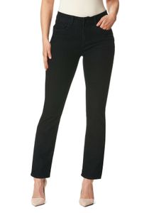 Stooker Damen Stretch Jeans Hose - Zermatt - Straight Fit - Blue Black - (42,L30)