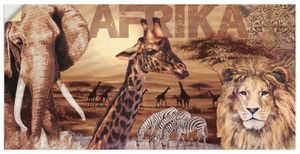 ARTland Wandbild, selbstklebend Afrika Größe: 100x50 cm