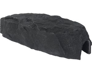 Variogart Höhle L 3 1228 Dekoration Deko Aquarium Terrarium Schiefer-Anthrazit