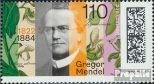 Briefmarken BRD (BR.Deutschland) 2022 Mi 3699 (kompl.Ausg.) postfrisch Gregor Mendel