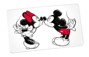Geda Labels Disney Frühstücksbrettchen Micky Kiss Sketch GDL14319