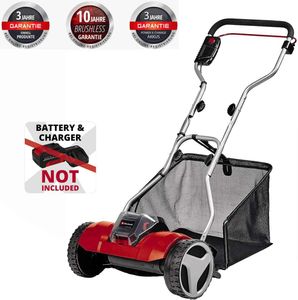 Einhell Akku- Spindel Rasenmäher GE-HM 18/38 Li - Solo 18 V Power X Change