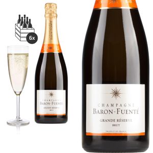 6er Karton Champagne Baron Fuente Grande Reserve Brut