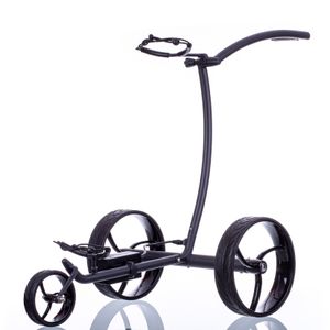 Elektro Golf Trolley walker schwarz, Lithium Akku, Bergabfahrbremse MJ2024