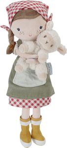 Little Dutch Kuschelpuppe Farmer Rosa mit Schafen 35cm