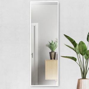 Your Homestyle Wandspiegel Mirror 50 x 150 cm mit Holzrahmen Weiß