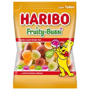 Haribo Fruity Bussi Fruchtgummi mit Schaumzucker Fruchtfüllung 175g