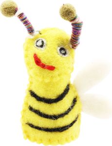 Fingerpuppe aus Filz - Biene - Finger Püppchen Fingerpuppe aus Filz - Biene - Finger Püppchen