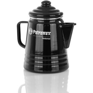 Petromax Tee- und Kaffee-Perkolator Teekanne, schwarz (9 Tassen); per-9-s