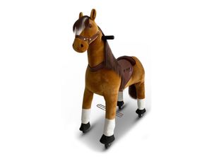 Rollzone Pony auf Rädern MY PONY Horse, Durchschnittliche Größe, Belastungskapazität: 40 kg, 4 bis 10 Jahre