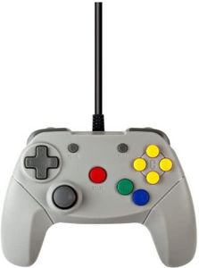Nintendo 64 Under Control Wired Controller - 2M - Grau