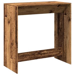 vidaXL Bartisch Altholz-Optik 102x50x103,5 cm Holzwerkstoff