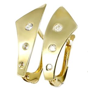 goldene Ohrringe Glare 36