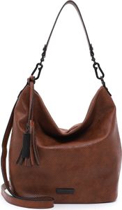 SURI FREY Schultertasche Umhängetasche Celly Shoulder Bag Cognac braun